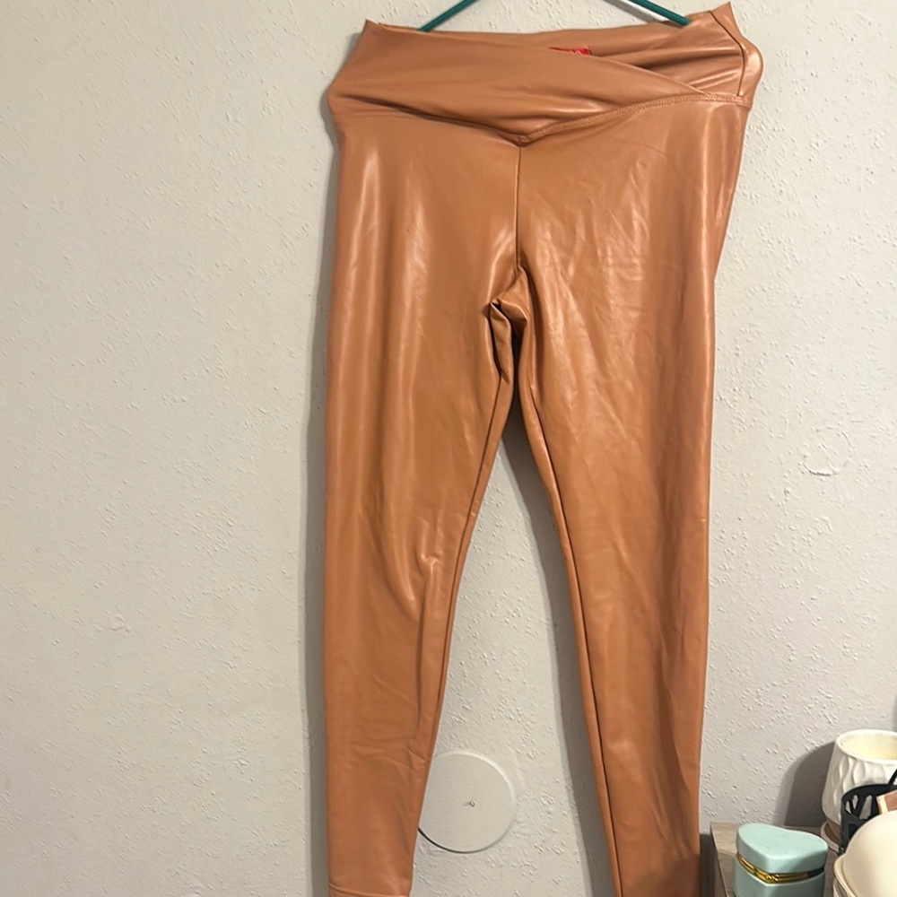 Kids Tan Leggings